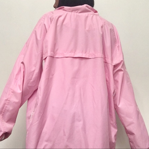 Oversized Pink Windbreaker Jacket - Picture 2 of 8